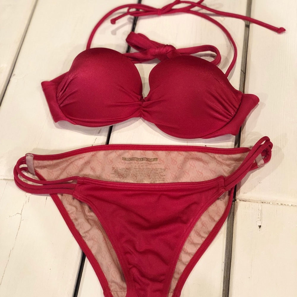 Victoria’s Secret Red Bikini Set